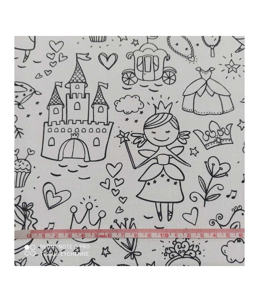 Coton à colorier -...