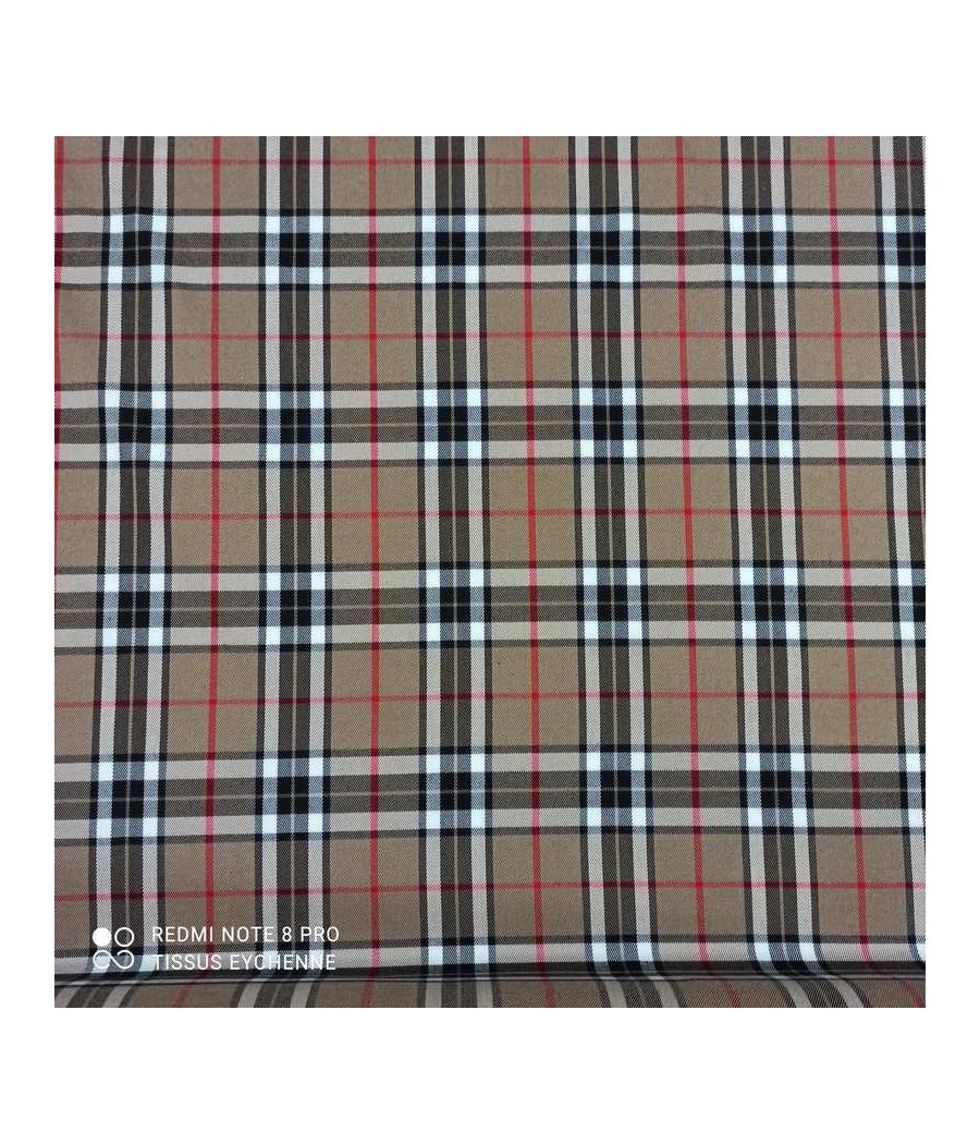 Tissu tartan - carreau...