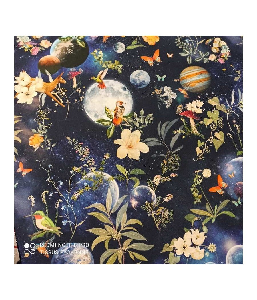 Tissu demi natté Féérie de...