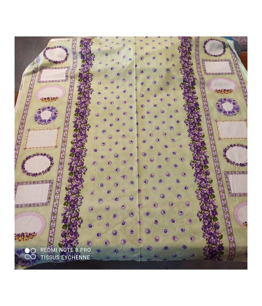 Popeline Coton - Violette...