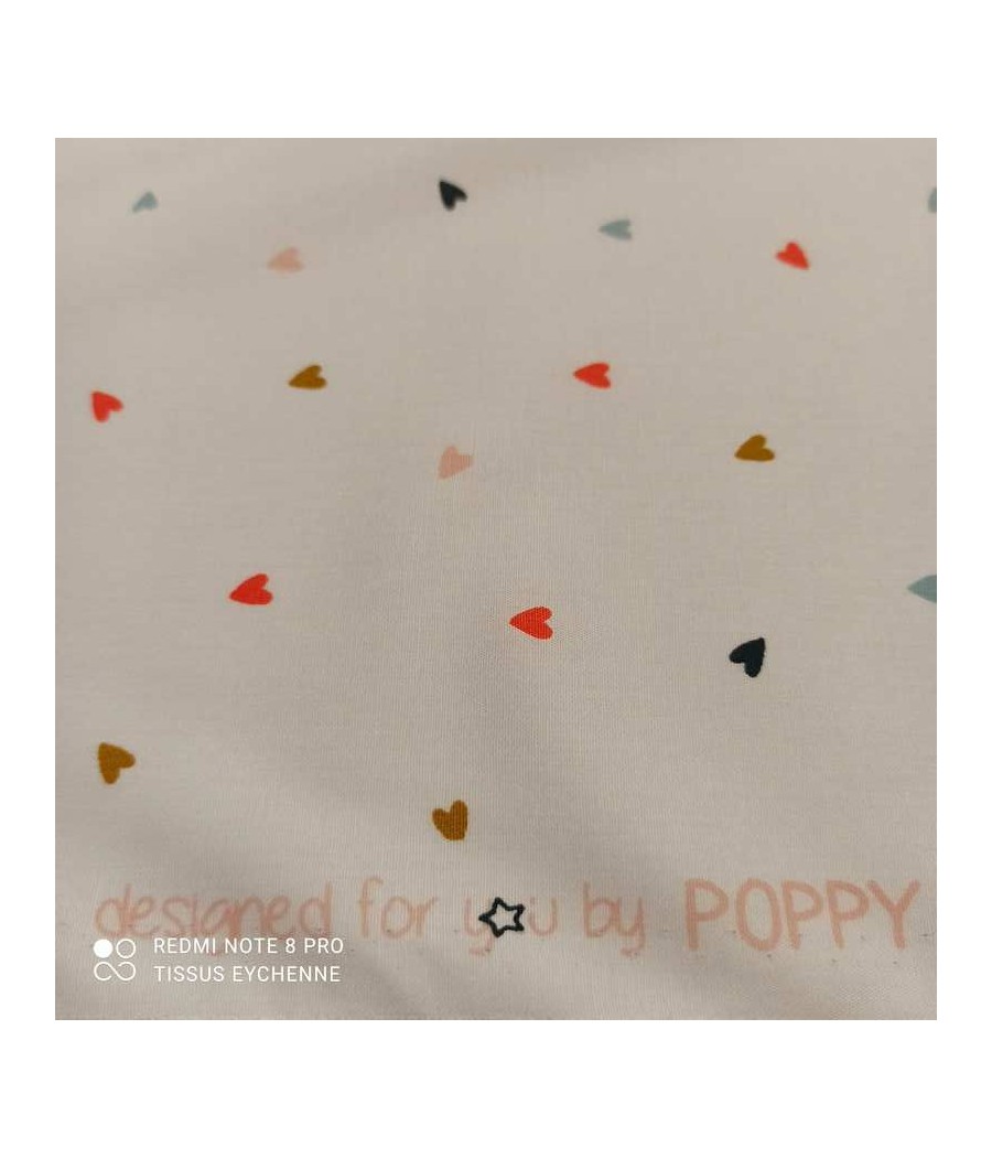 Popeline coton POPPY - mini...