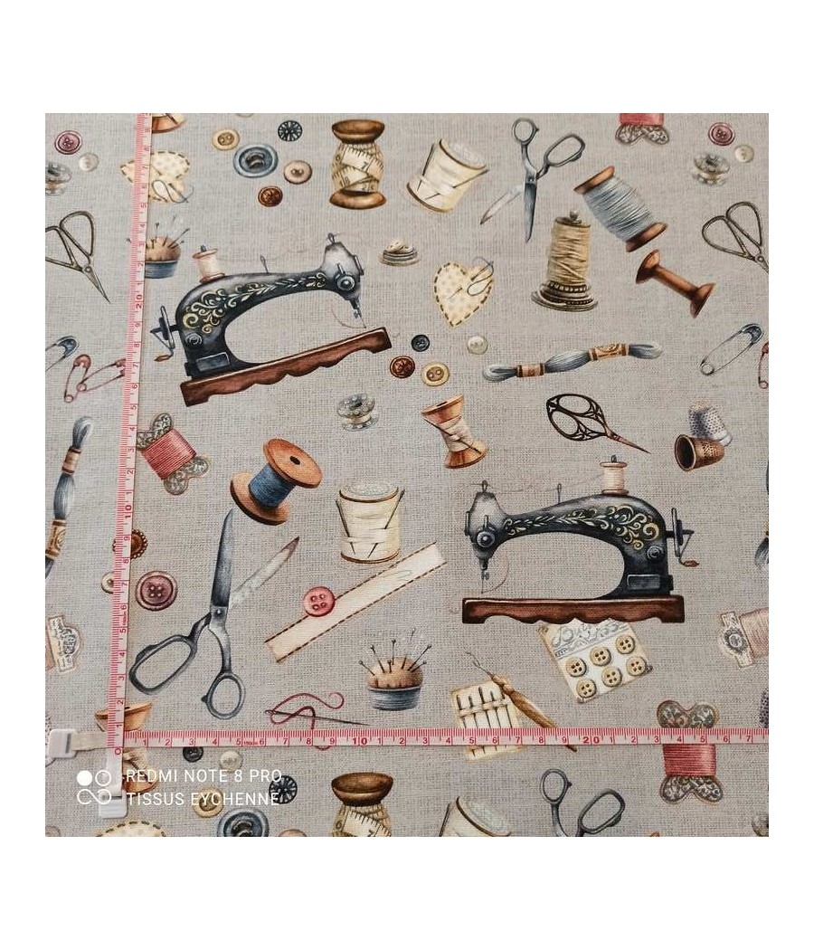 Tissu demi natté - Sewing...