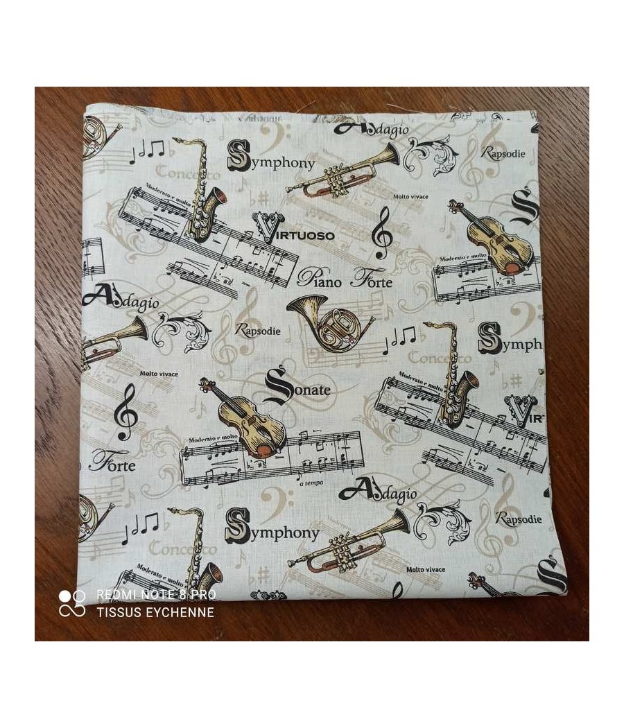 Coupon - coton Musique...