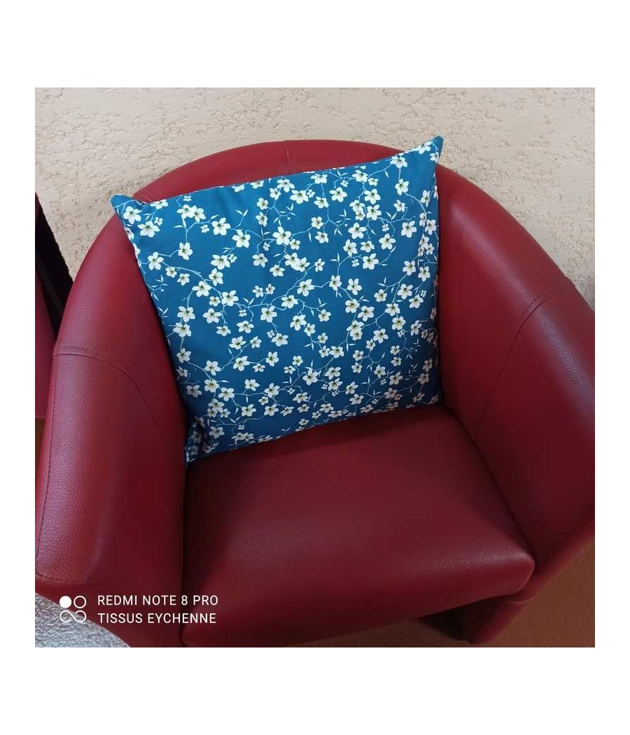 Coussin Fleurs Amandier