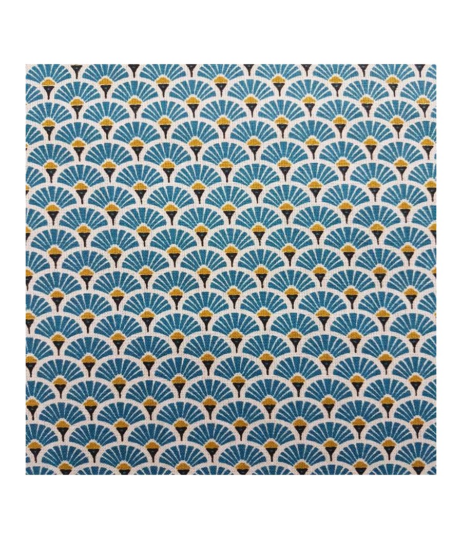 Coton éventail  bleu