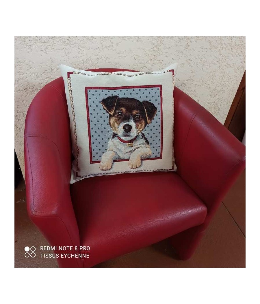 Coussin Chien Jack Russell