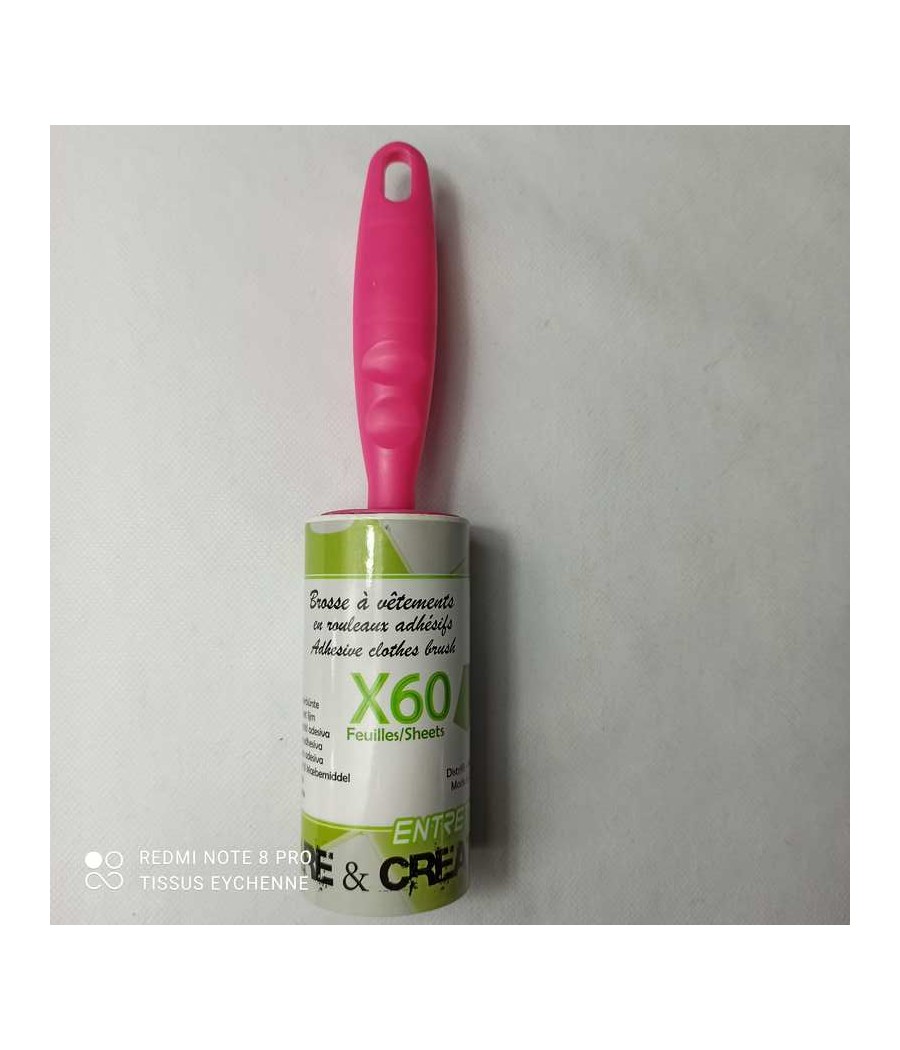 Brosse adhesive depelucheur de vetement - Tecniba