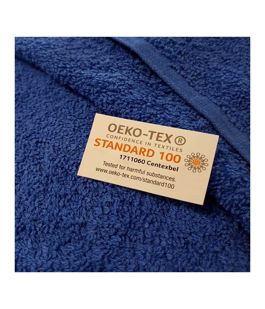 Tissu éponge coton - 480gr - oekotex - bleu royal