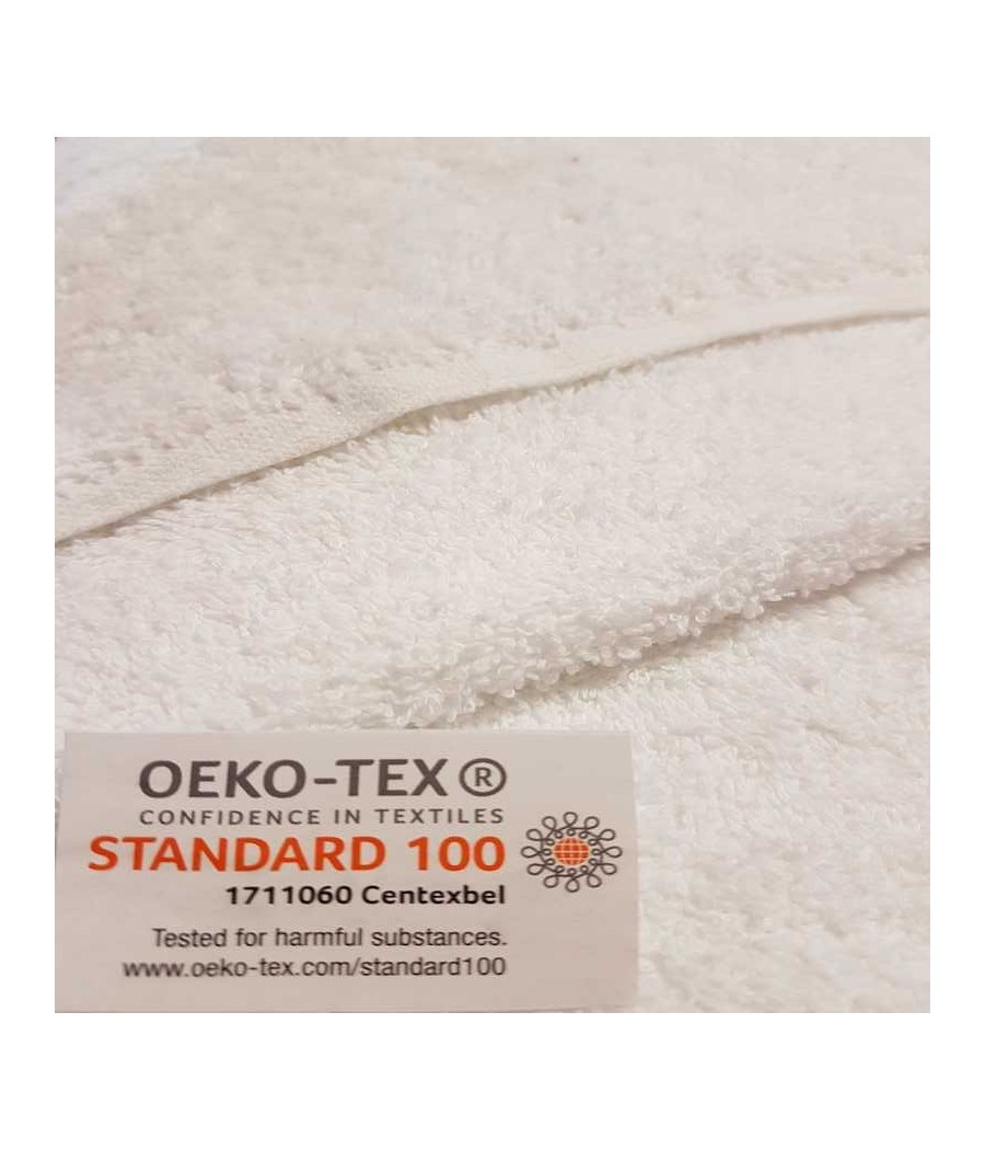 Tissu éponge coton - 480gr - oekotex - blanc