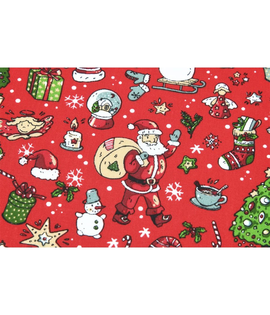Coton Noel Santon Rouge