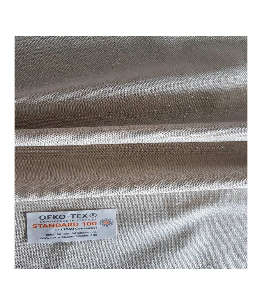 Tissu ENDUIT Cubex  doré
