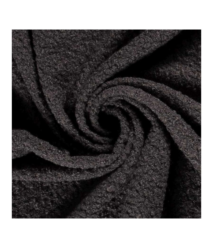 Tissu Hiver Bouclette gris