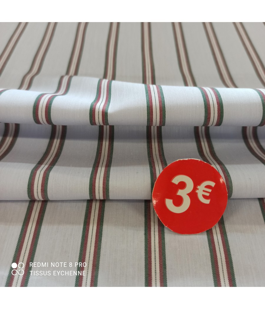 Tissu coton    3 € /mètre