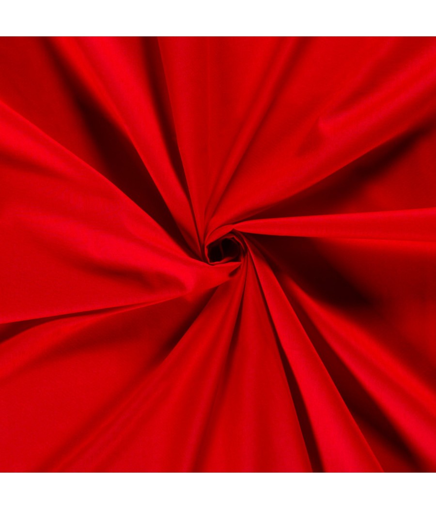 Tissu coton - 1m50 - rouge