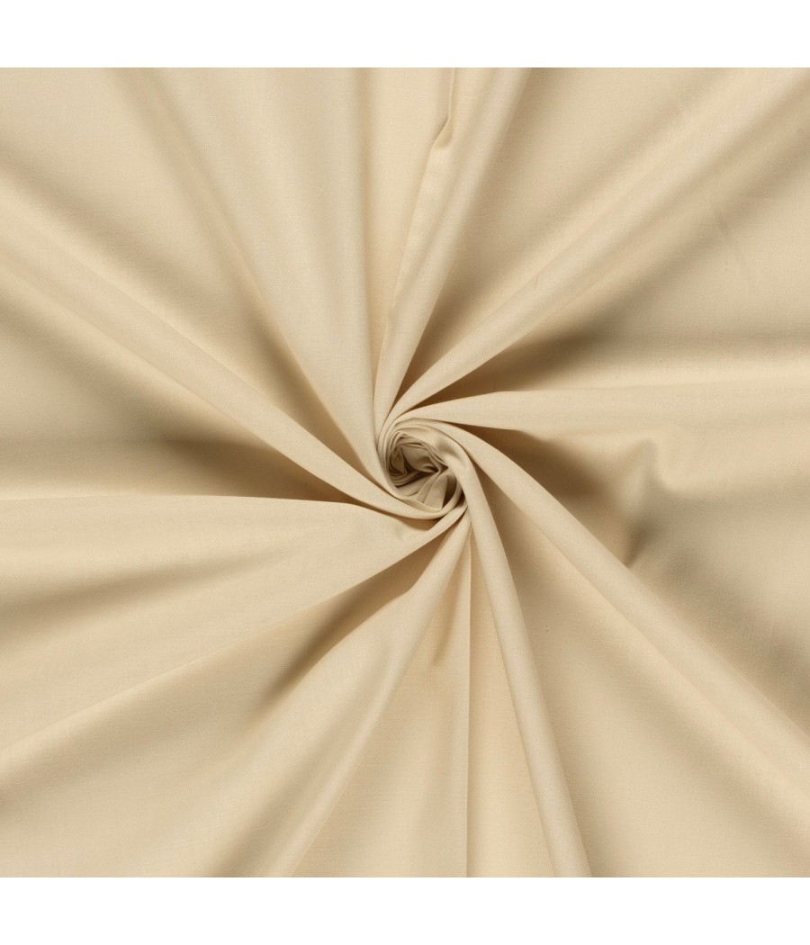 Tissu coton - 1m50 - beige