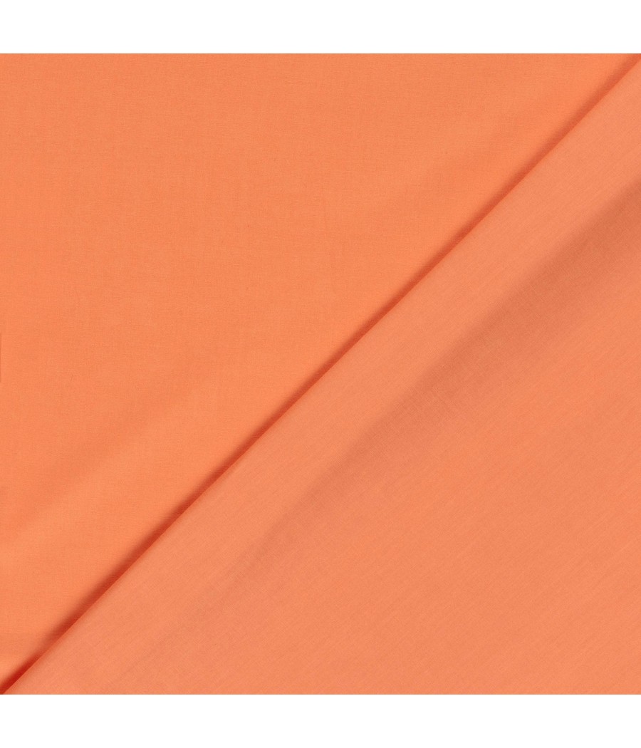 Tissu coton - 1m50 - corail
