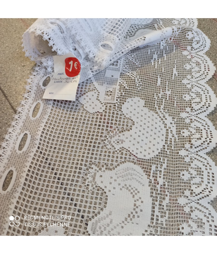 Voilage à  1€ /mètre
