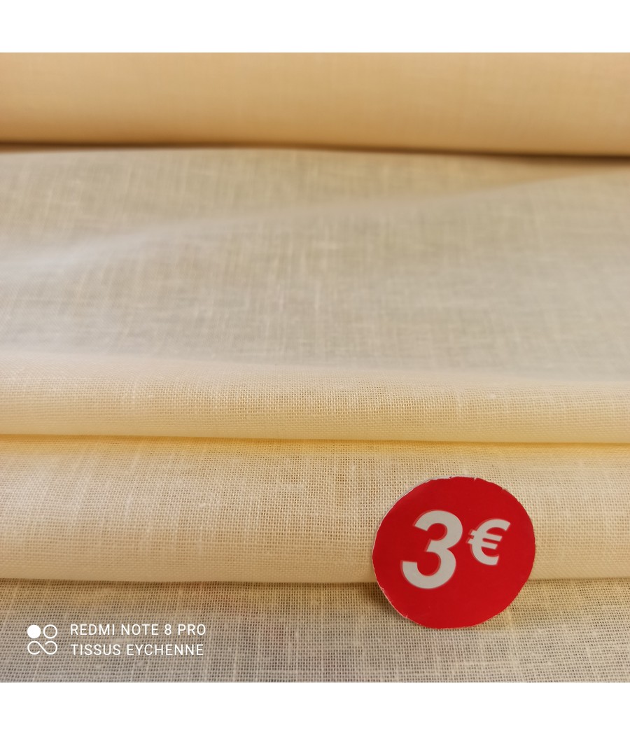 Tissu voile de coton    3 €...