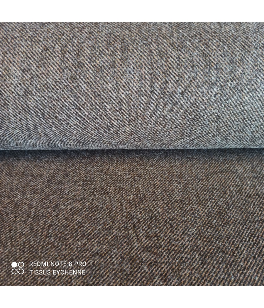 Tissu Lainage Mohair -...