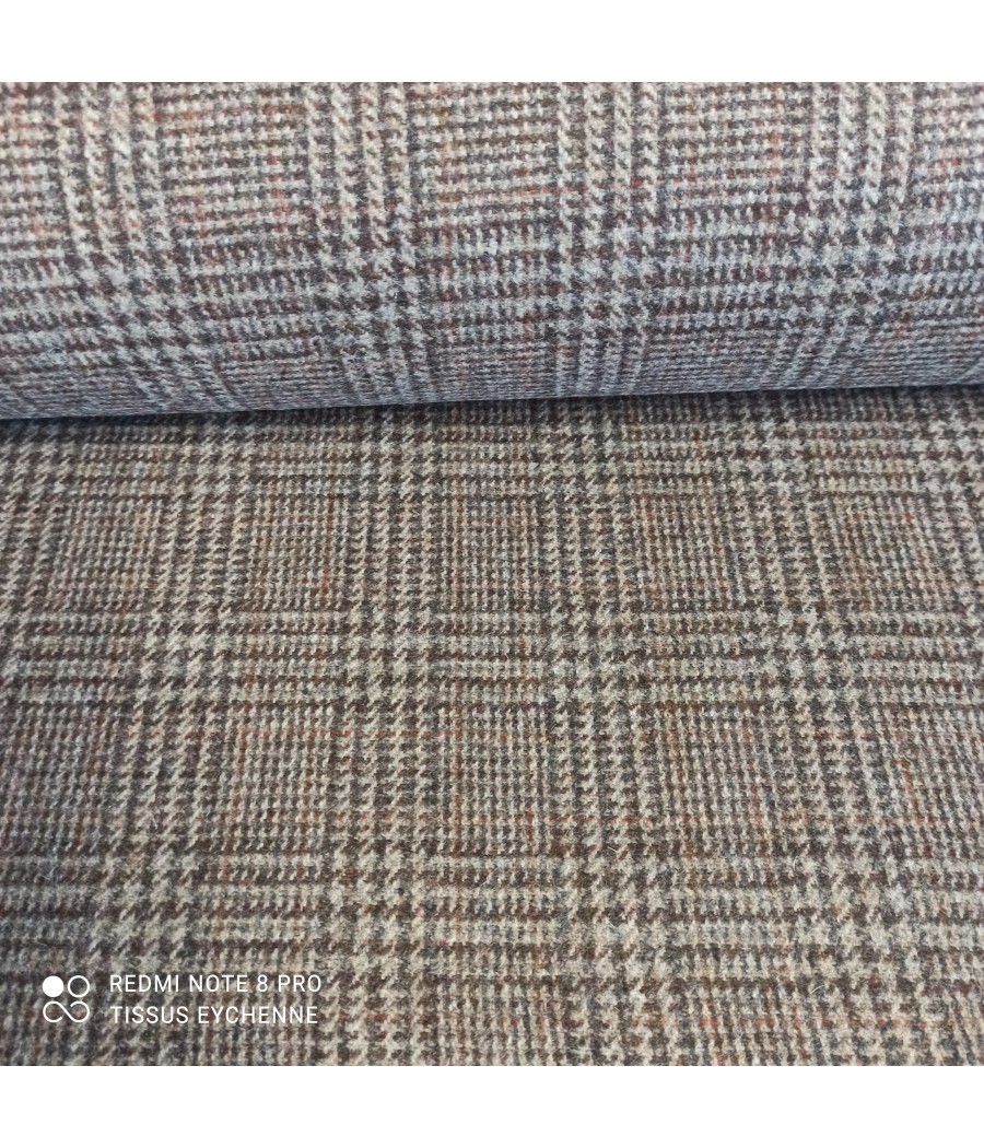 Tissu Lainage - Emile -...