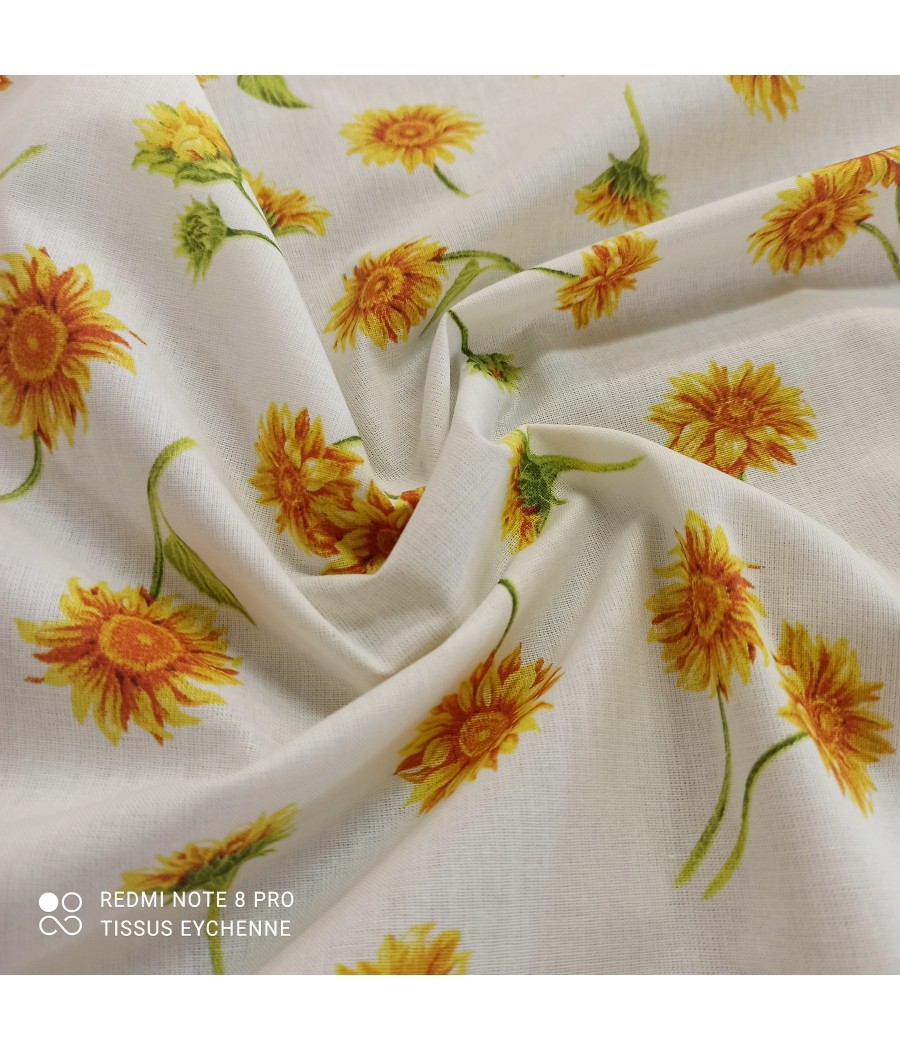 Tissu Coton - 1m60 -...