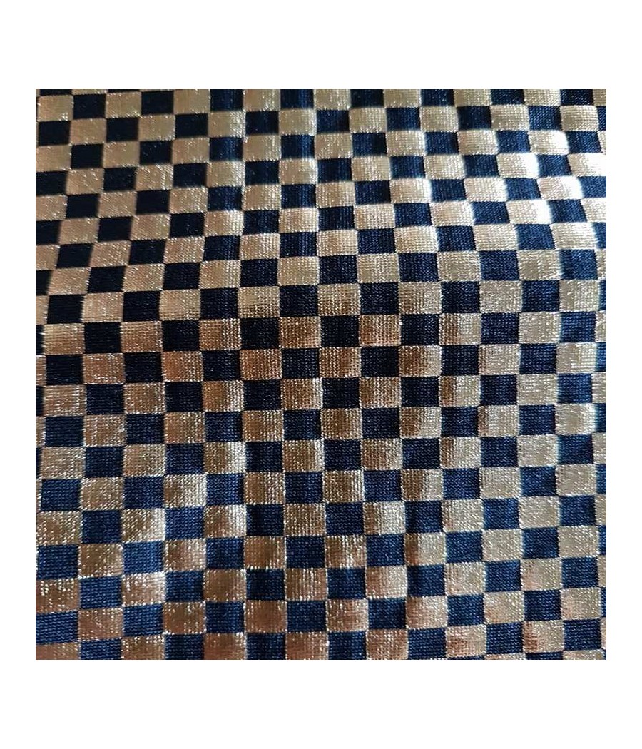 Tissu jersey - petit damier...
