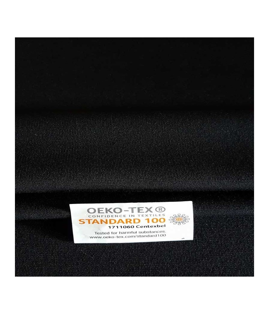 Tissu jersey noir