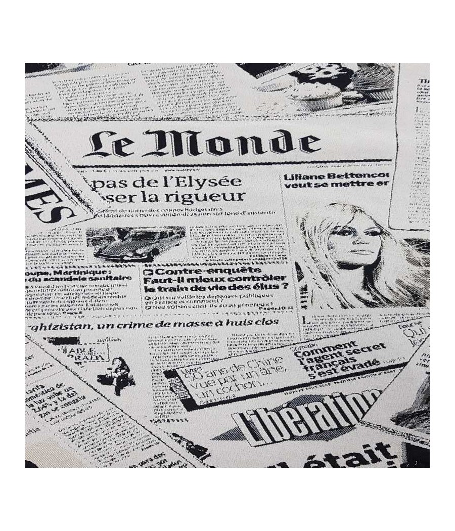 Tissu jacquard -News Journal - B.Bardot