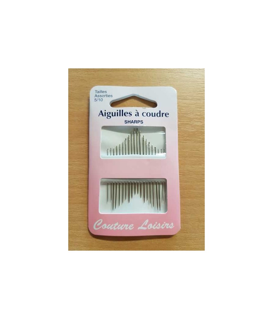 Aiguilles - couture sharps - taille 5/10