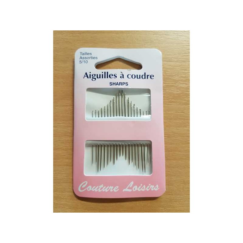 Aiguilles - couture sharps - taille 5/10