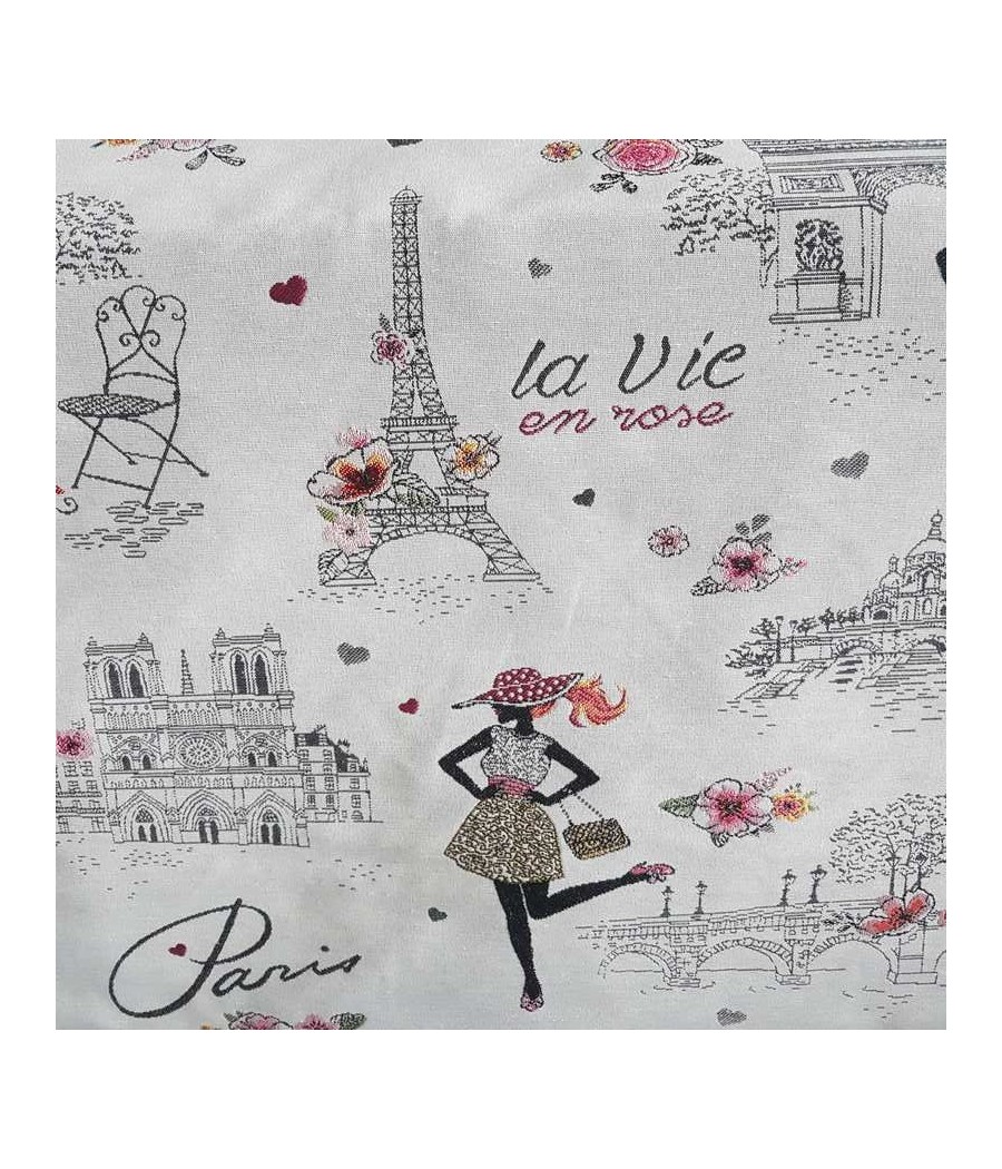 Tissu Jacquard Chic - Paris...