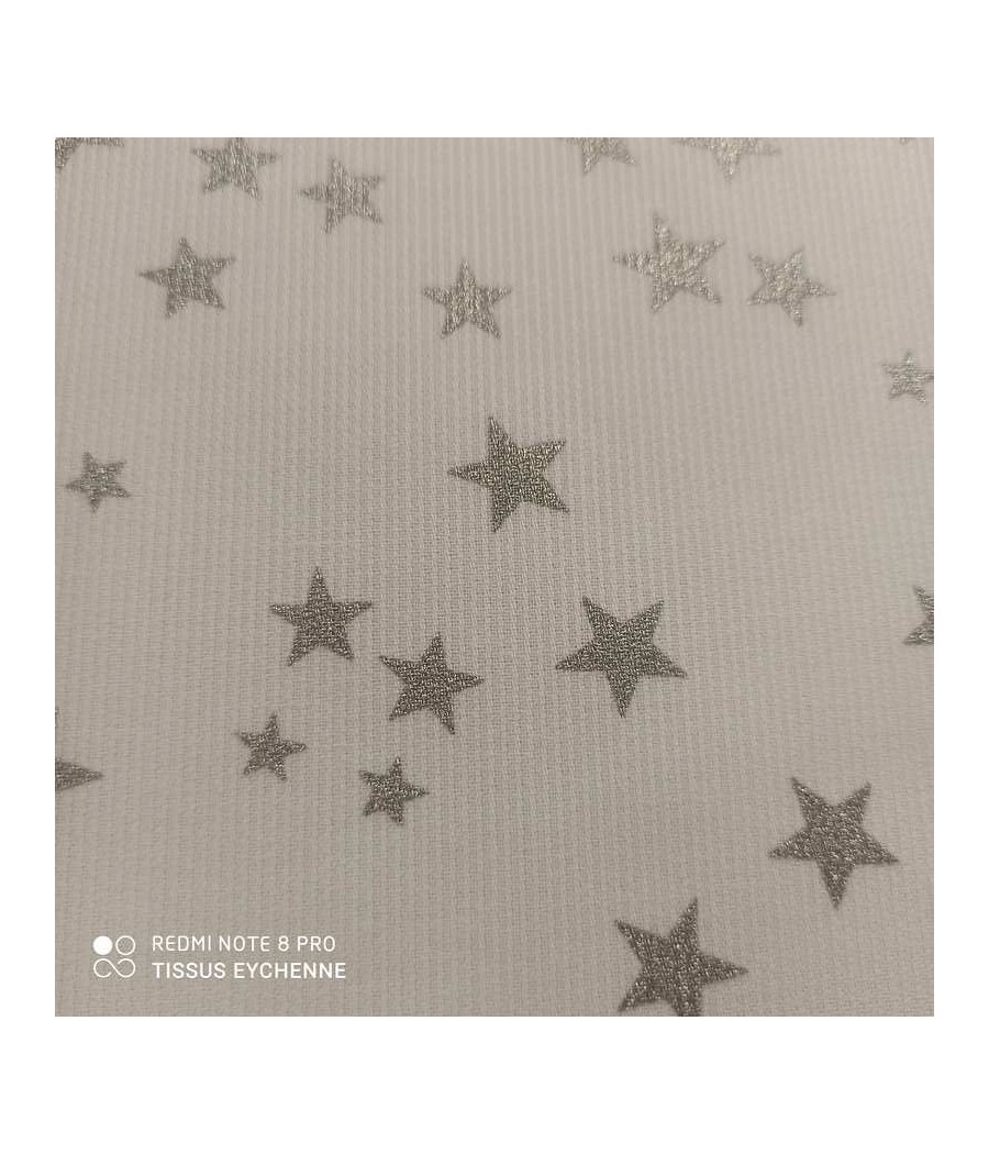 Piqué coton - étoiles...