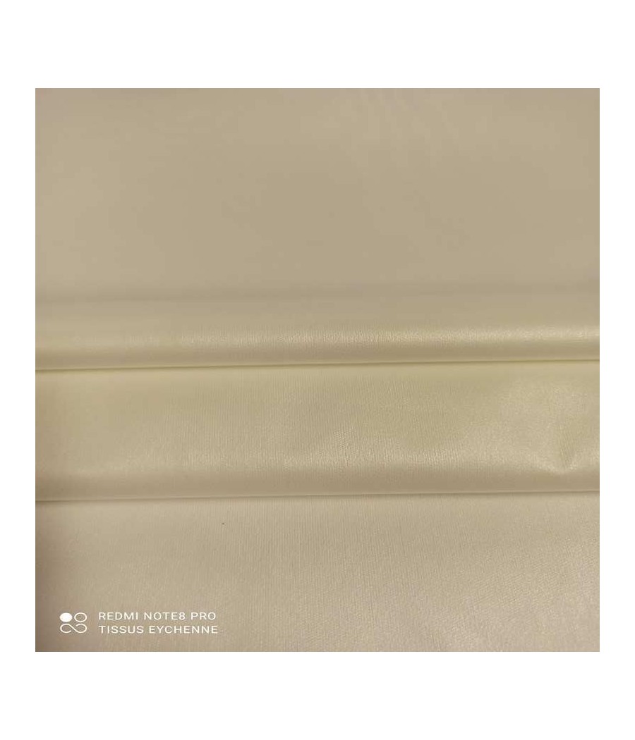 Tissu PUL - imperméable - 1m50 - OekoTex - ivoire