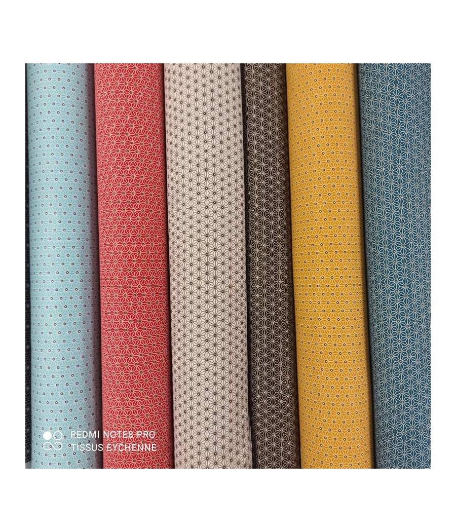 Tissu Coton - Saki -...