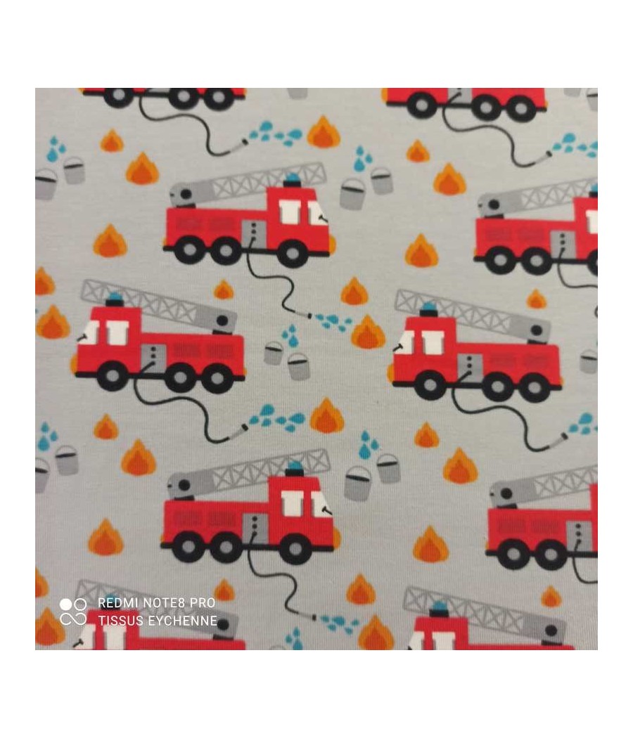 Tissu jersey extensible -...