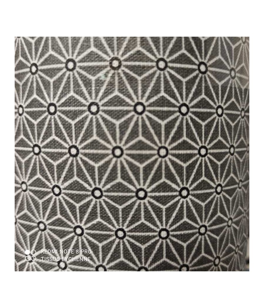 Tissu ENDUIT Saki gris