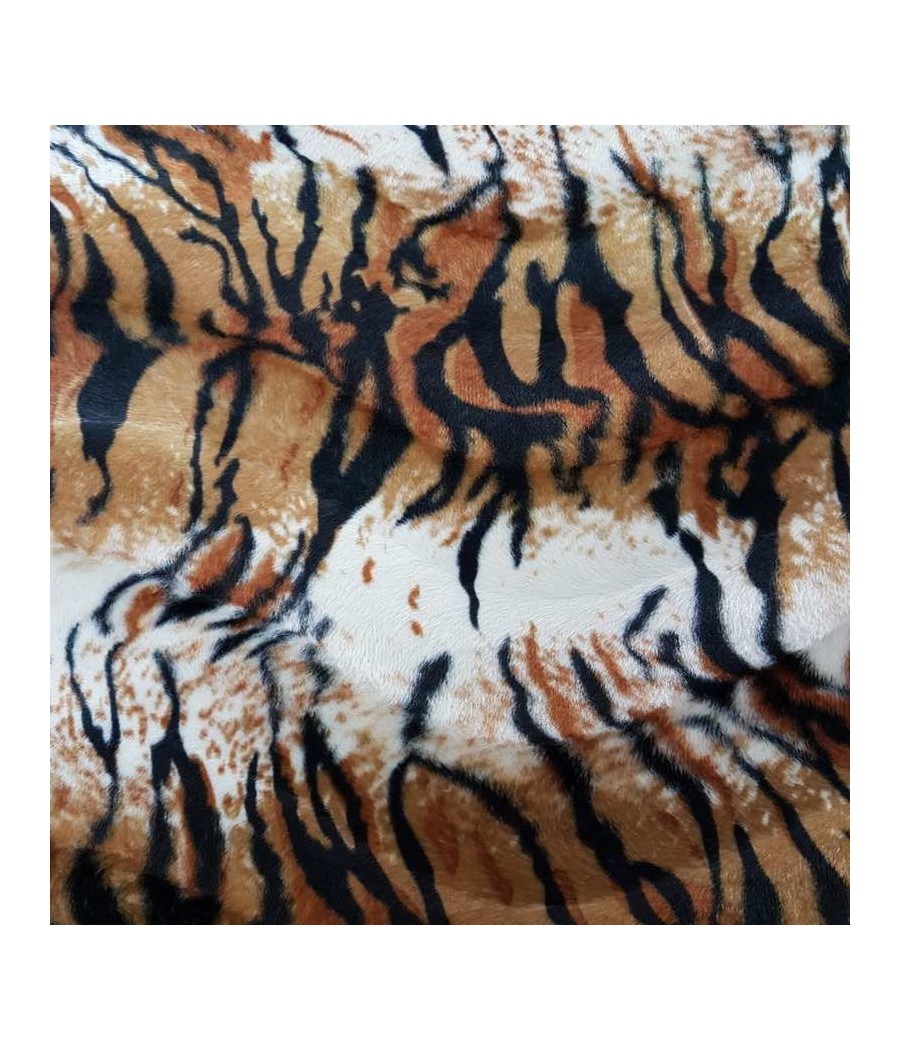 Tissu fourrure - tigre