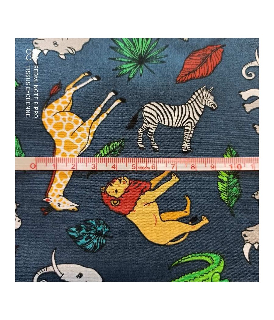 Tissu Popeline coton...