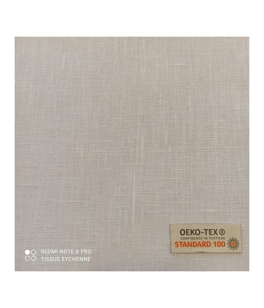 Tissu 100% LIN - Oekotex -...