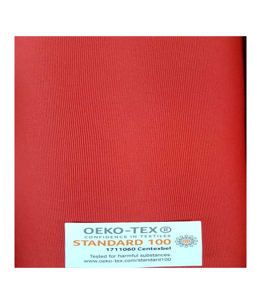 Toile bachette extérieure 3m20 - rouge