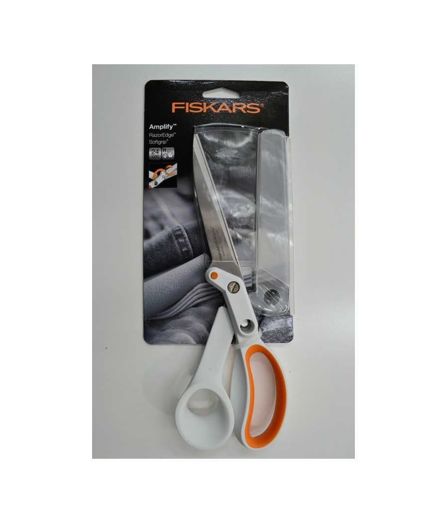 Ciseaux Fiskars Amplify - 24cm - pour tissus épais