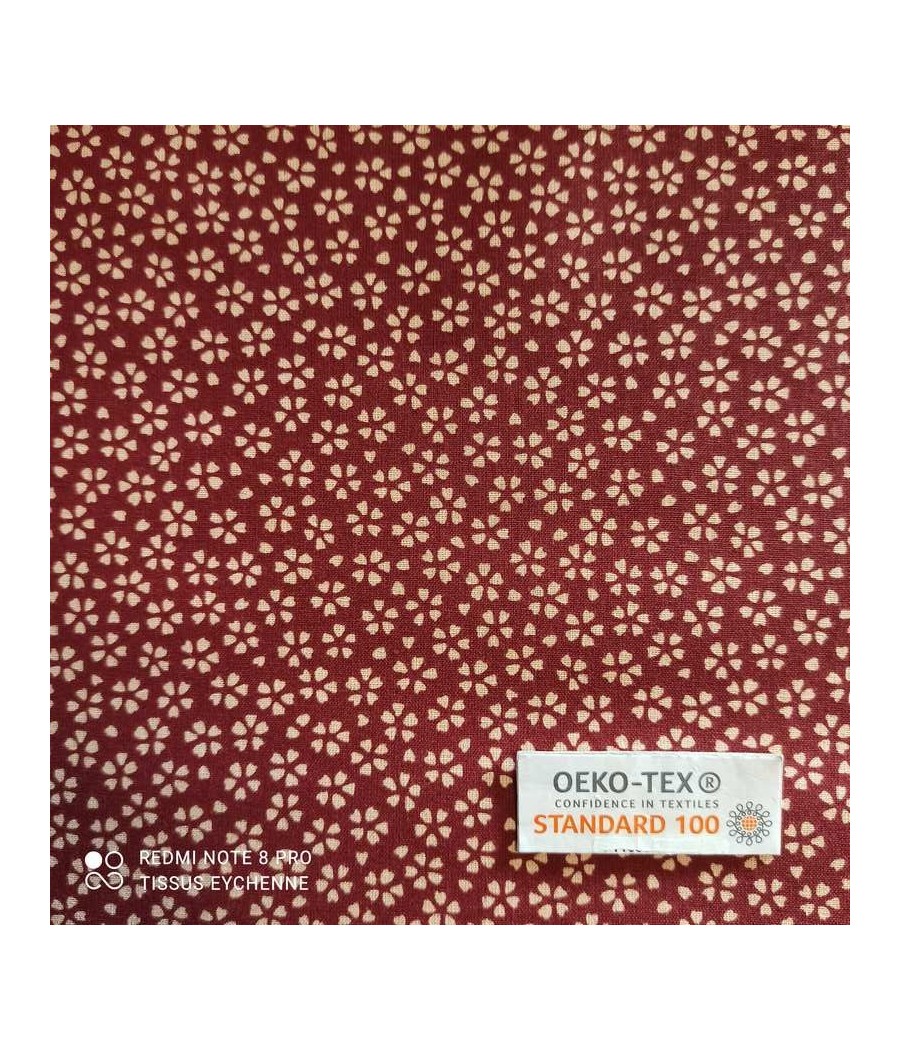 Tissu coton - Fleurs...