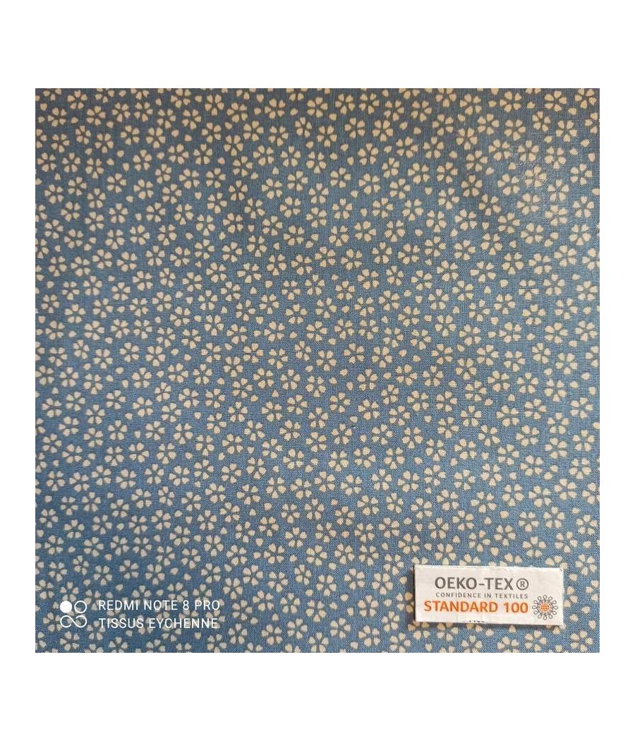 Tissu coton - Fleurs...