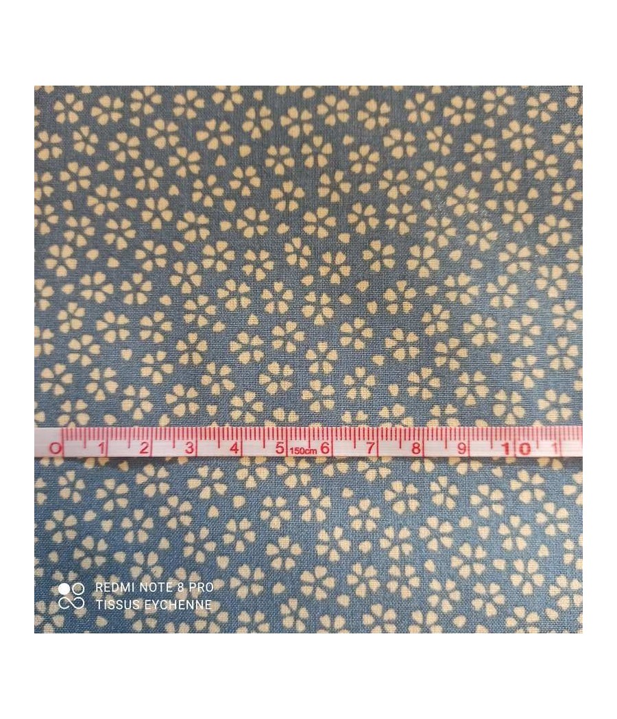 Tissu coton - Fleurs...