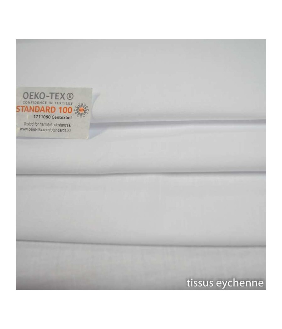 voile de coton blanc