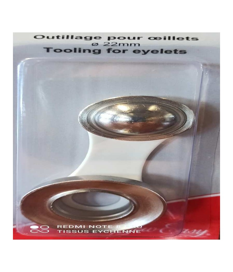 Outillage de pose pour œillets de 22mm