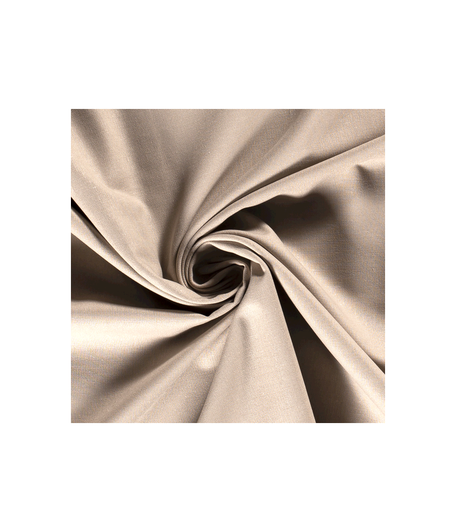 Tissu coton strech uni - habillement extensible élasthanne - choix : 9 couleurs