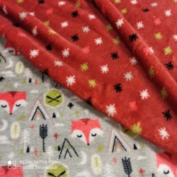 Tissu polaire doudou -...
