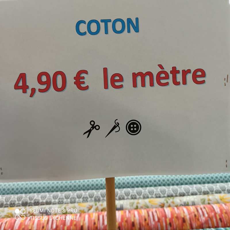Notre sélection de cotons imprimés à 4,90€ le mètre